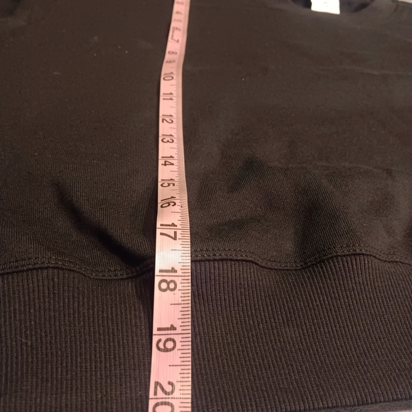 NEW! Augusta Sportswear Black Crew Neck Sweater - Picture 6 of 9